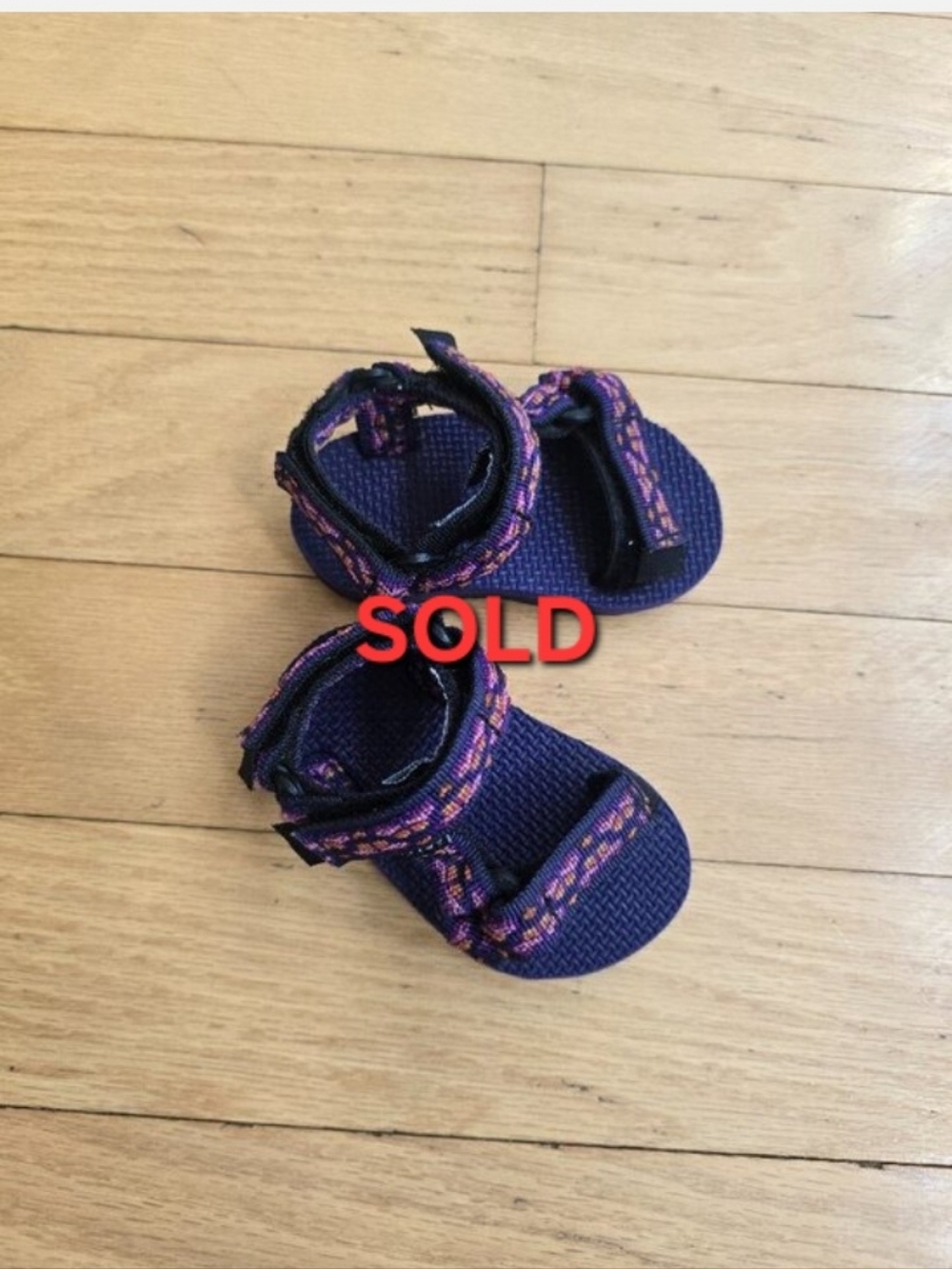 Teva | Original Universal purple pink strappy outdoor sandals | BABY 3